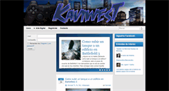 Desktop Screenshot of kaviwest.com
