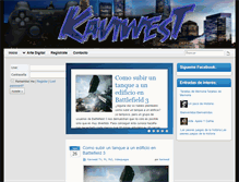 Tablet Screenshot of kaviwest.com